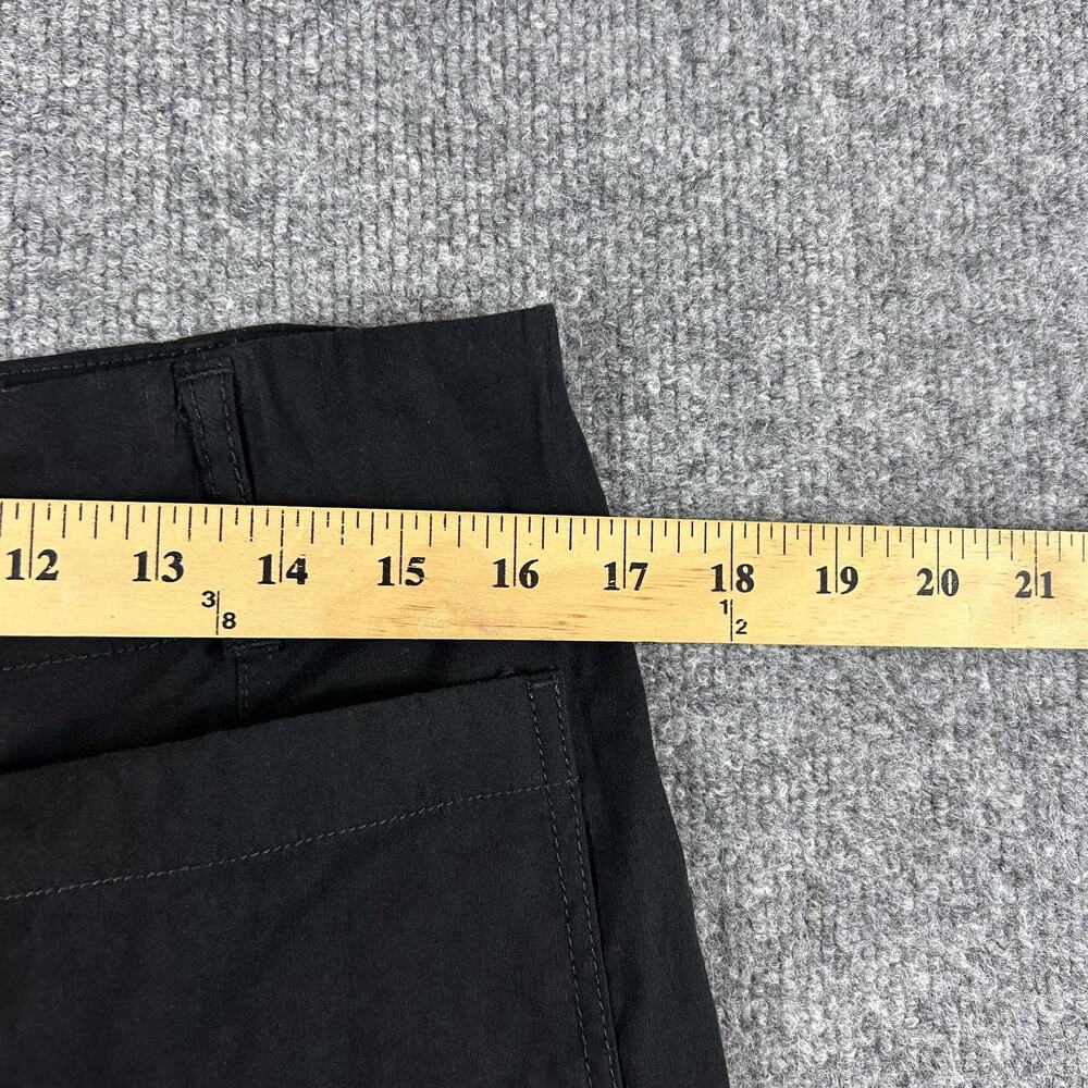 Maeve Pants 30 The Colette Wide Leg Cropped Linen Blend Black Casual Work Chic - Picture 7 of 12